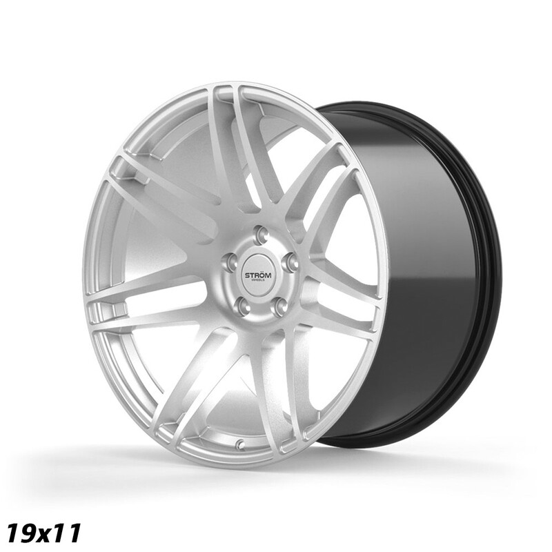 Ström STR3 19x11" 5x120 ET40, Hyper Silver