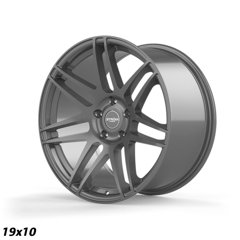 Ström STR3 19x10" 5x120 ET25, Gloss Gunmetal