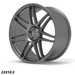 Ström STR3 22x10.5" 5x120 ET40, Gloss Gunmetal
