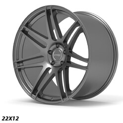 Ström STR3 22x12" 5x120 ET35, Gloss Gunmetal
