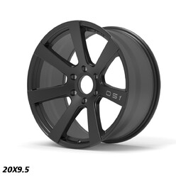 Ström OS1 20x9.5" 6x139.7 ET15, Full Satin Black