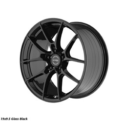 Ström STR-F1 19x9.5" 5x120 ET45, Gloss Black