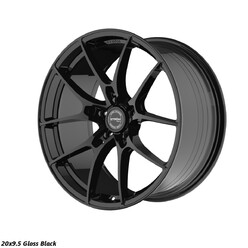 Ström STR-F1 20x9.5" 5x120 ET42, Gloss Black