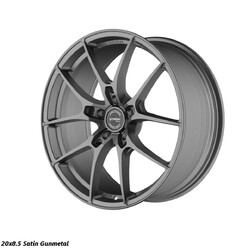 Ström STR-F1 20x8.5" 5x112 ET25, Satin Gunmetal