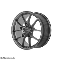 Ström STR-F1 18x8" 5x120 ET38, Satin Gunmetal