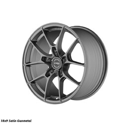 Ström STR-F1 18x9" 5x120 ET43, Satin Gunmetal