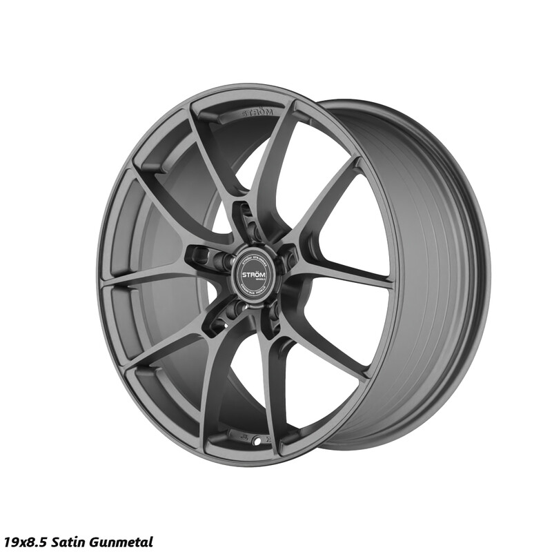 Ström STR-F1 19x8.5" 5x120 ET38, Satin Gunmetal