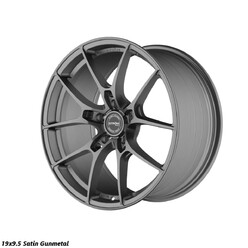 Ström STR-F1 19x9.5" 5x120 ET45, Satin Gunmetal