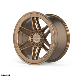 Ström DS-25 18x9.5" 5x114.3/120 ET35, Gloss Bronze