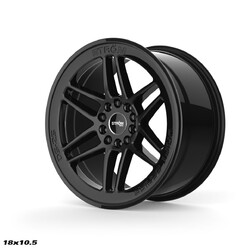 Ström DS-25 18x10.5" 5x114.3/120 ET30, Gloss Black