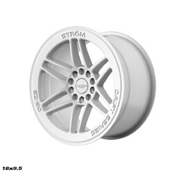 Ström DS-25 18x9.5" 5x114.3/120 ET35, Full Gloss White
