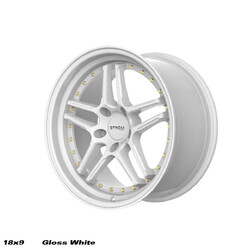 Ström DS-05 18x9" 5x114.3 ET33, Full Gloss White