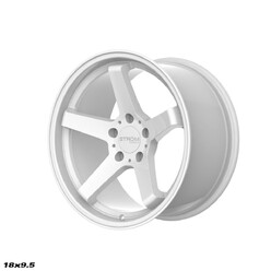 Ström DS-05 18x9.5" 5x114.3 ET15, Full Gloss White