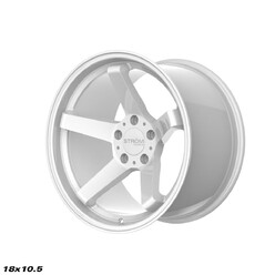 Ström DS-35 18x10.5" 5x114.3 ET10, Full Gloss White