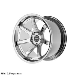 Ström DS-15 18x10.5" 5x120 ET8, Light Hyper Black