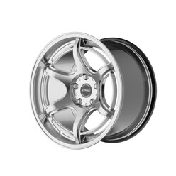 Ström DS-F45 18x10.5" 5x114.3 ET10, Light Hyper Black