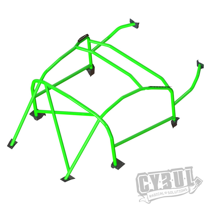 Cybul Multipoint Weld-In Roll Cage V1 for Toyota GT86