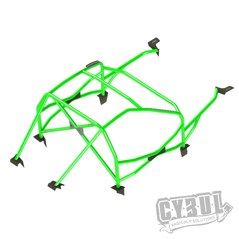 Cybul Multipoint Weld-In Roll Cage V2 for Toyota Supra Mk4