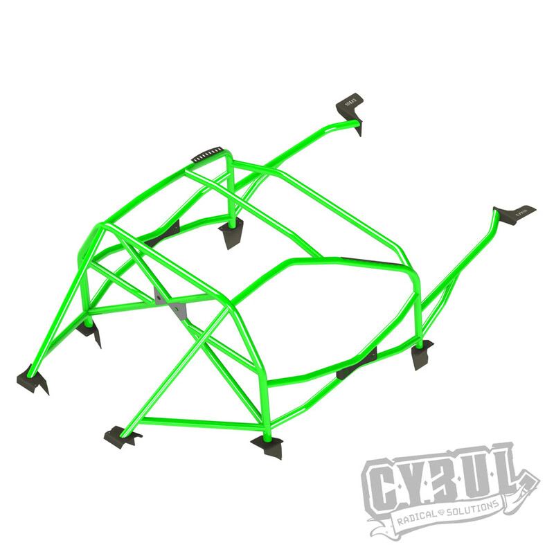 Cybul Multipoint Weld-In Roll Cage V3 for Toyota Supra Mk4
