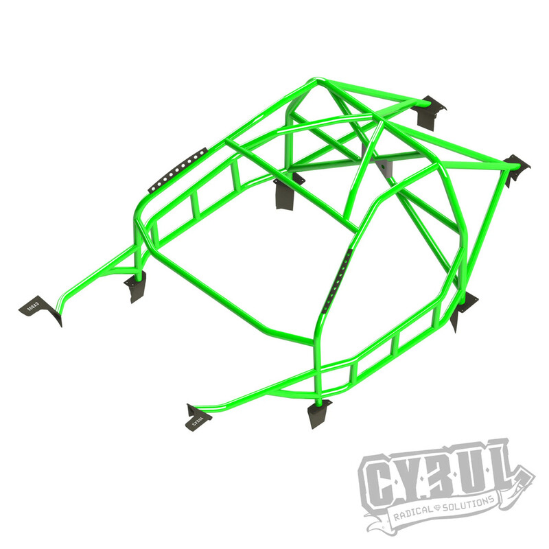 Cybul Multipoint Weld-In Roll Cage V3 for Toyota Supra Mk4
