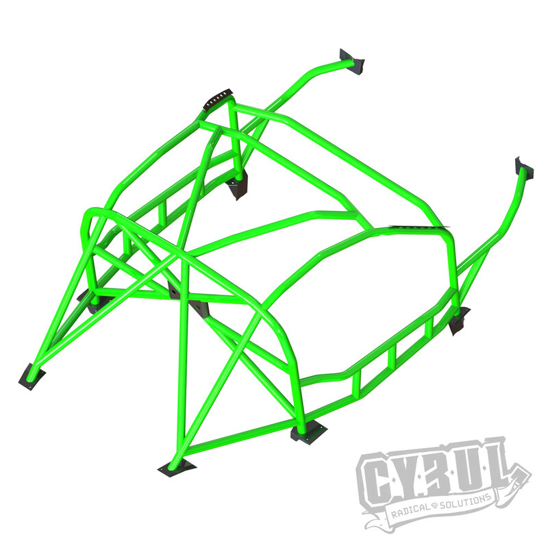 Cybul Multipoint Weld-In Roll Cage V4 Nascar for Toyota GT86