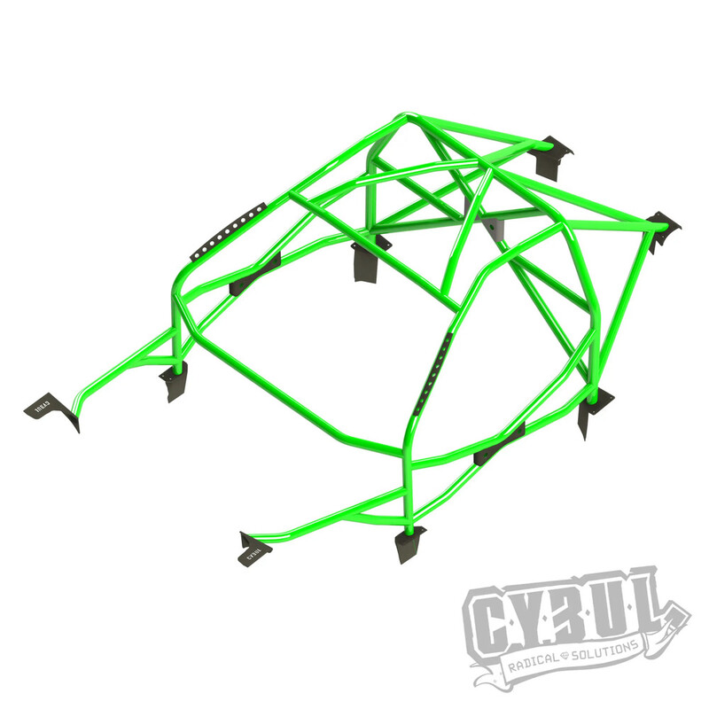 Cybul Multipoint Weld-In Roll Cage V4 for Toyota Supra Mk4