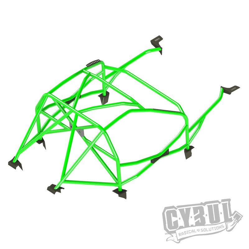 Cybul Multipoint Weld-In Roll Cage V4 for Toyota Supra Mk4