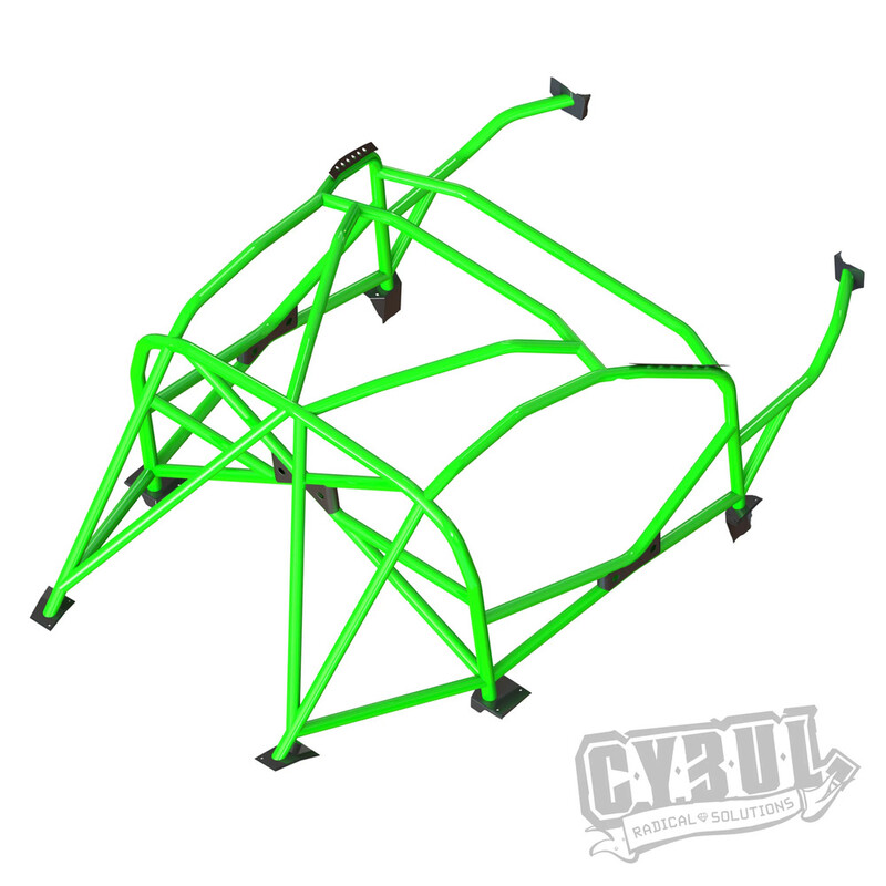 Cybul Multipoint Weld-In Roll Cage V4 for Toyota GT86