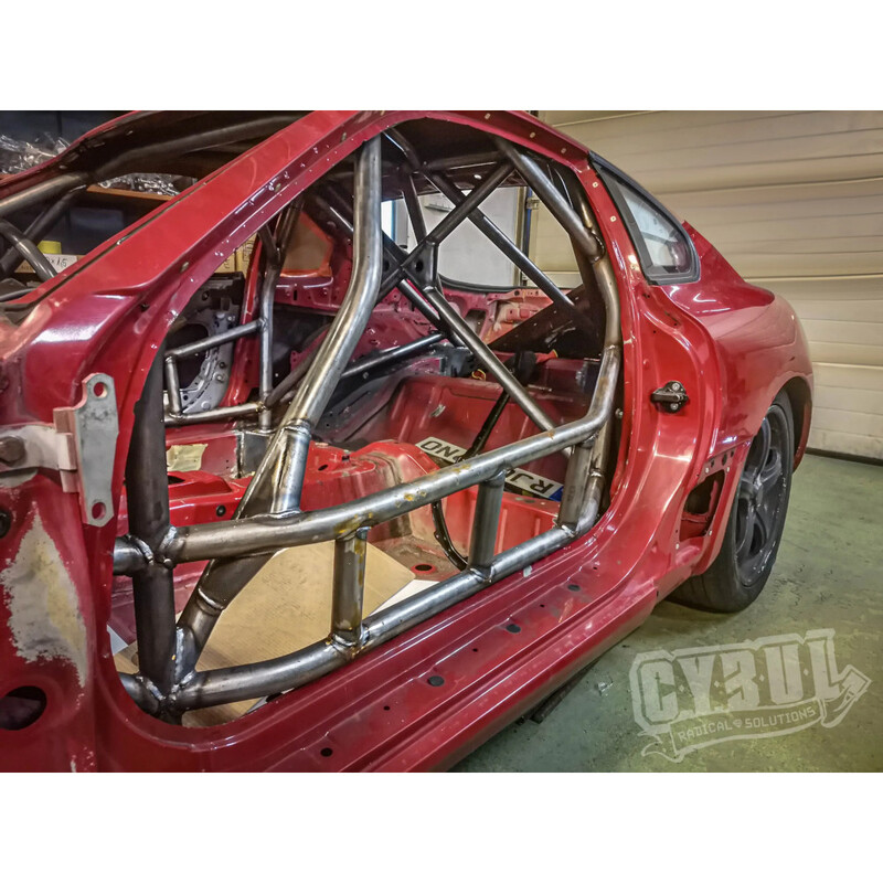 Cybul Multipoint Weld-In Roll Cage V5 Nascar for Toyota Supra Mk4