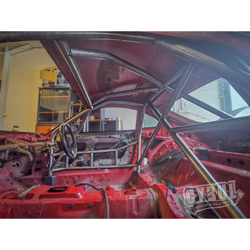 Cybul Multipoint Weld-In Roll Cage V5 Nascar for Toyota Supra Mk4