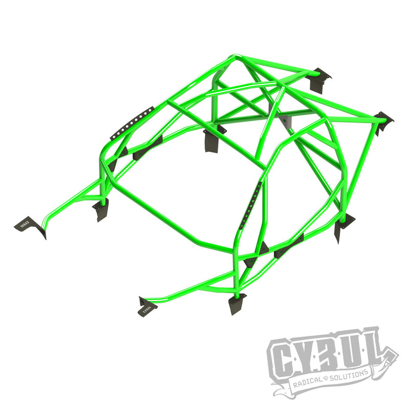 Cybul Multipoint Weld-In Roll Cage V5 Nascar for Toyota Supra Mk4