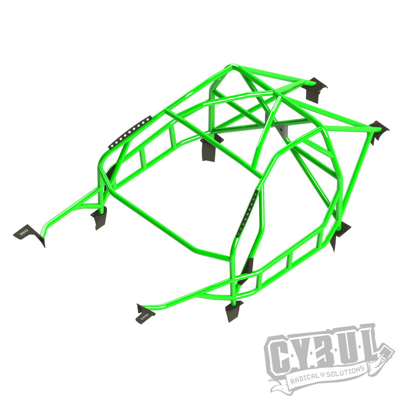 Cybul Multipoint Weld-In Roll Cage V5 Nascar for Toyota Supra Mk4