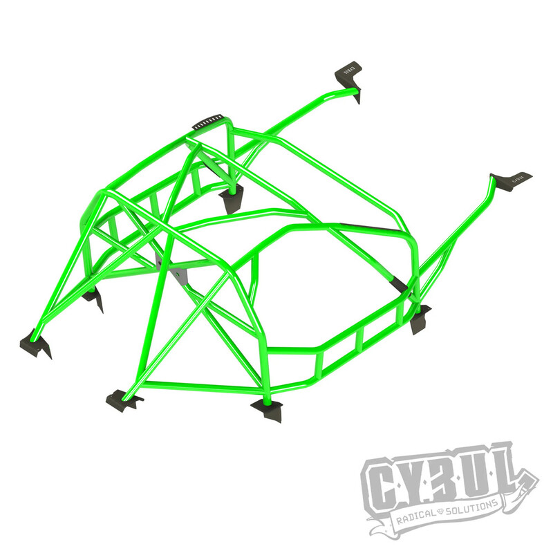 Cybul Multipoint Weld-In Roll Cage V5 Nascar for Toyota Supra Mk4