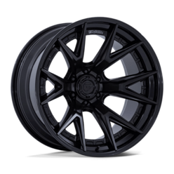 Fuel FC402 Catalyst 20x9" 6x139.7 ET20, Matte Black, Gloss Black Lip