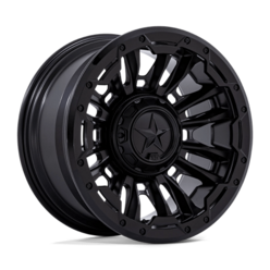 XD XD870 Bomber 20x10" 6x135/139.7 ET-18, Matte Black, Gloss Ring