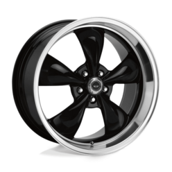 American Racing AR105 Torq Thrust M 18x9" 5x114.3 ET34, Gloss Black, Machined Lip