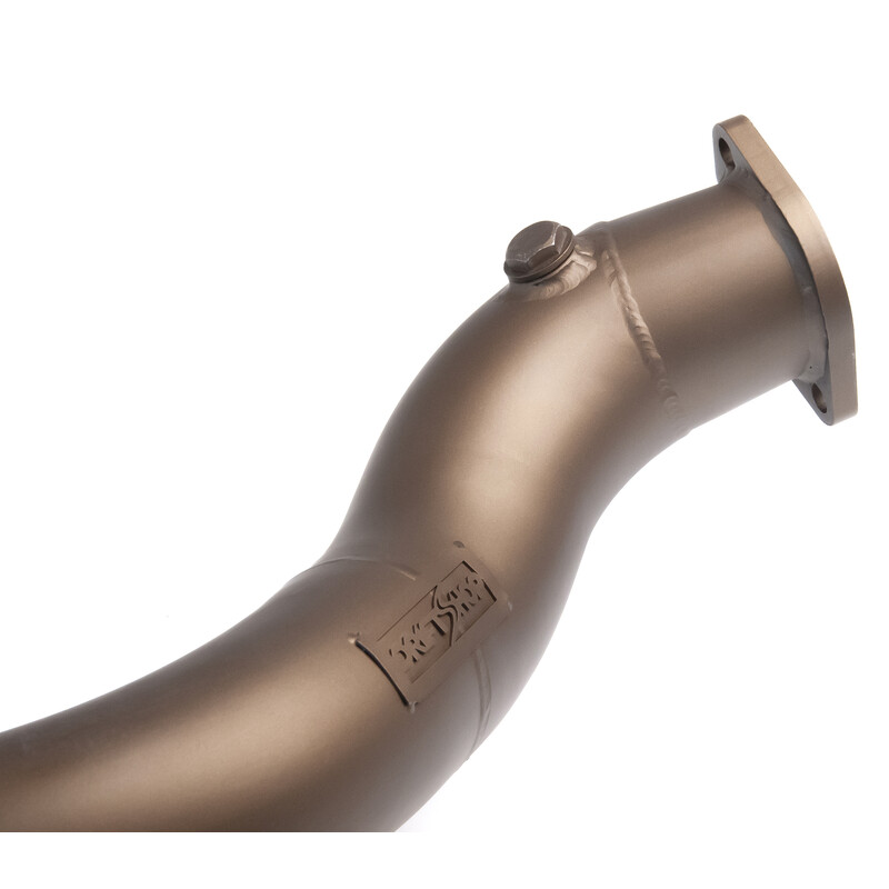 DriftShop Ceramic-Coated Downpipes for BMW 135i E8X (N54 Decat Pipes)