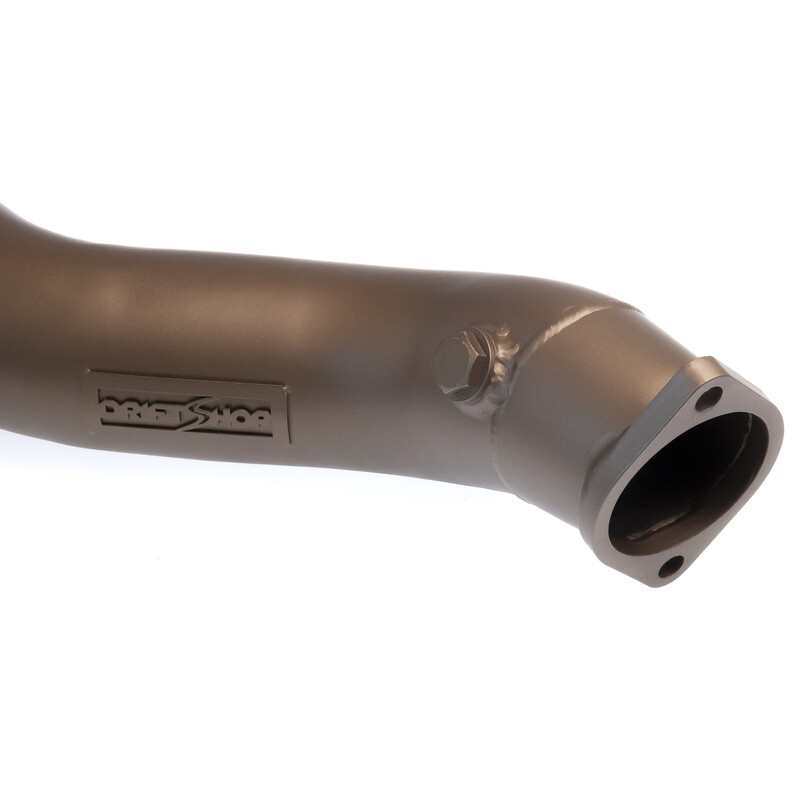 DriftShop Ceramic-Coated Downpipes for BMW 135i E8X (N54 Decat Pipes)