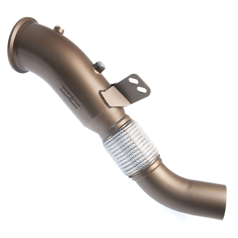 DriftShop Ceramic-Coated Downpipe for BMW 540i G60 (B58 Decat Pipe)