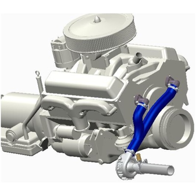 Davies Craig EWP Block Adapter for Chevrolet Big Block Engines