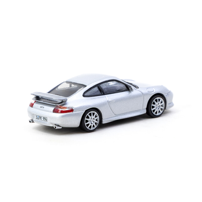 Tarmac Works 1/64 - Porsche 911 GT3 (type 996) - Silver