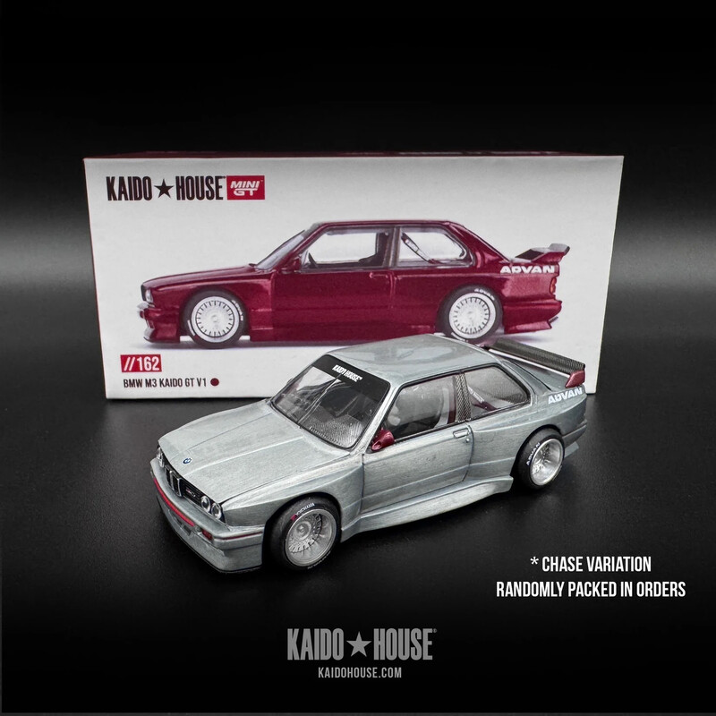 Mini GT x Kaido House 1/64 - BMW M3 (E30) Kaido Works - Red