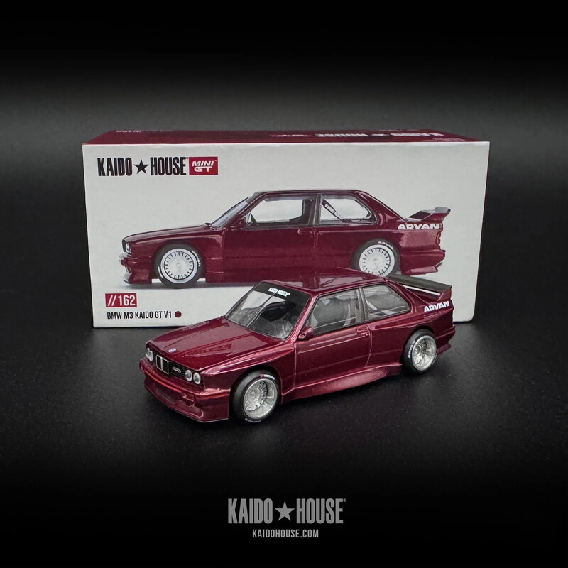 Mini GT x Kaido House 1/64 - BMW M3 (E30) Kaido Works - Red