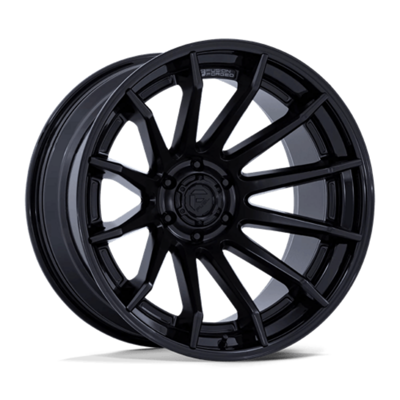 Fuel FC403 Burn 22x10" 6x139.7 ET-18, Matte Black, Gloss Black Lip