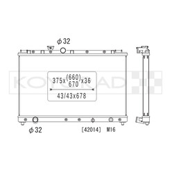 Koyorad Aluminium Radiator for Toyota Altezza RS200 XE10