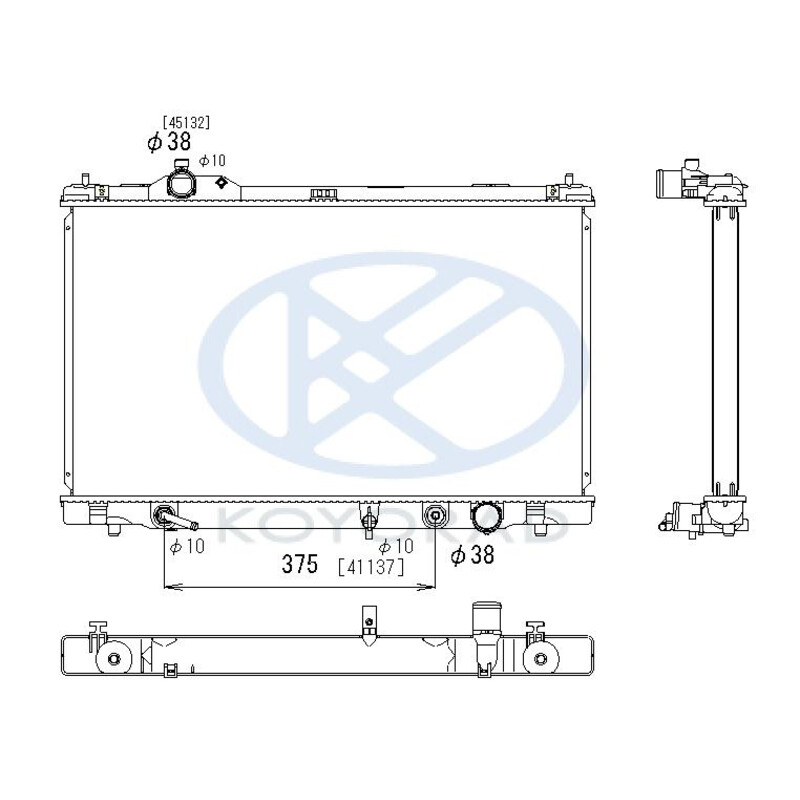 Koyorad Aluminium Radiator for Lexus IS F XE20