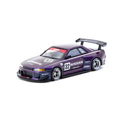 Tarmac Works 1/64 - Nissan Skyline (R32) Widebody - Midnight purple