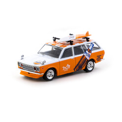 Tarmac Works 1/64 - Datsun Bluebird 510 Wagon - Fanta