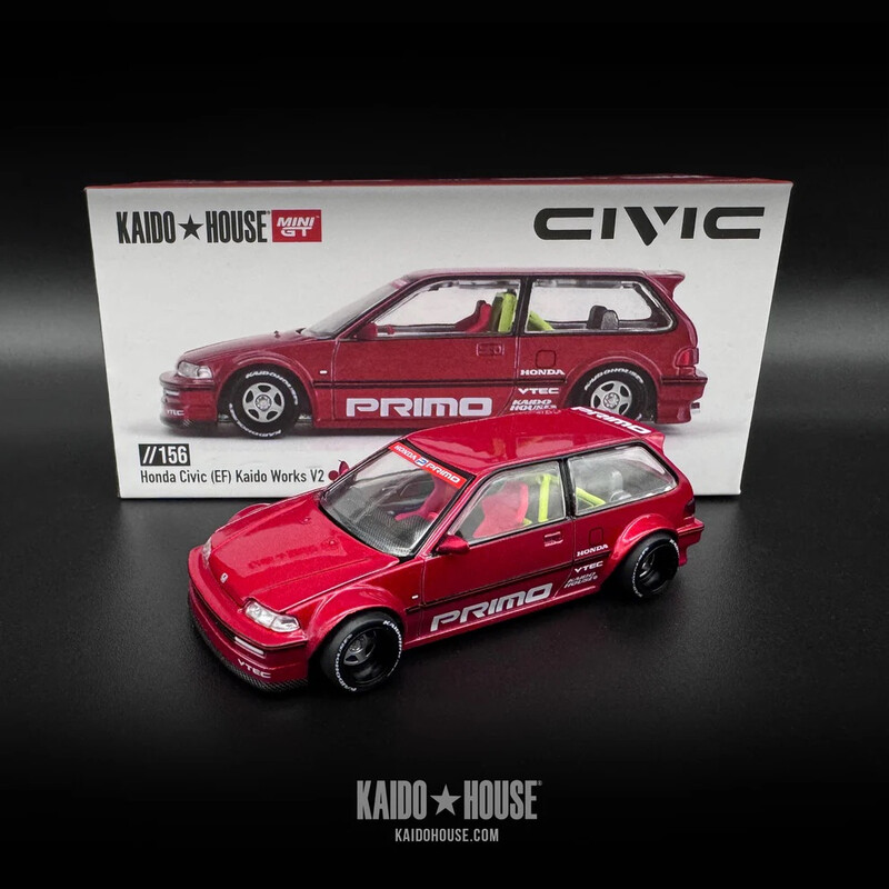 Mini GT x Kaido House 1/64 - Honda Civic (EF) V2 | Official