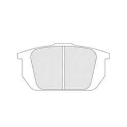 CL Brakes RC6 Rear Brake Pads for Alfa Romeo 155 1.6i Twin Spark 16V